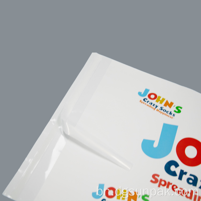 জামাকাপড় পোশাকের জন্য খাম শিপিং কাস্টম পলিমেইল ব্যাগ